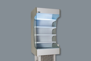 Vitrine verticale ouverte